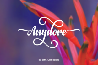 Anydore: The Strong Handwritten Script for Editorial Design