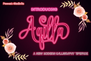 Aqilla: The Modern Calligraphy Font for Editorial Design