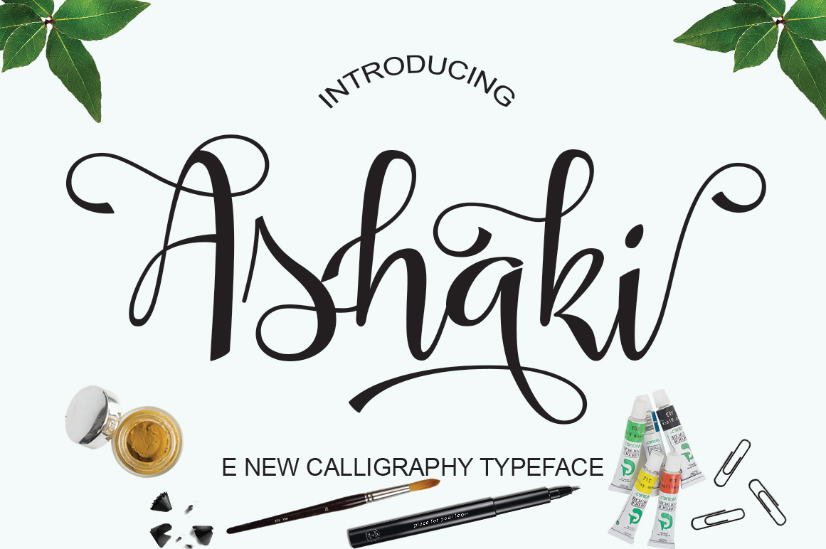 Asyaki: A Stunning Handwritten Font for Modern Campaign Design