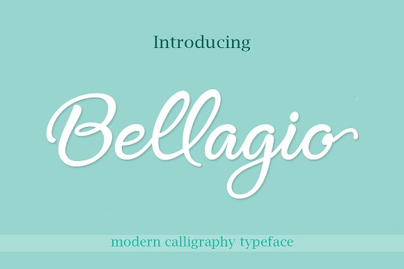Bellagio Typeface: Elevating Editorial Design with Modern Handwritten Style