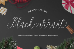 Blackcurrant Thin Script Font for Elegant Campaign Design