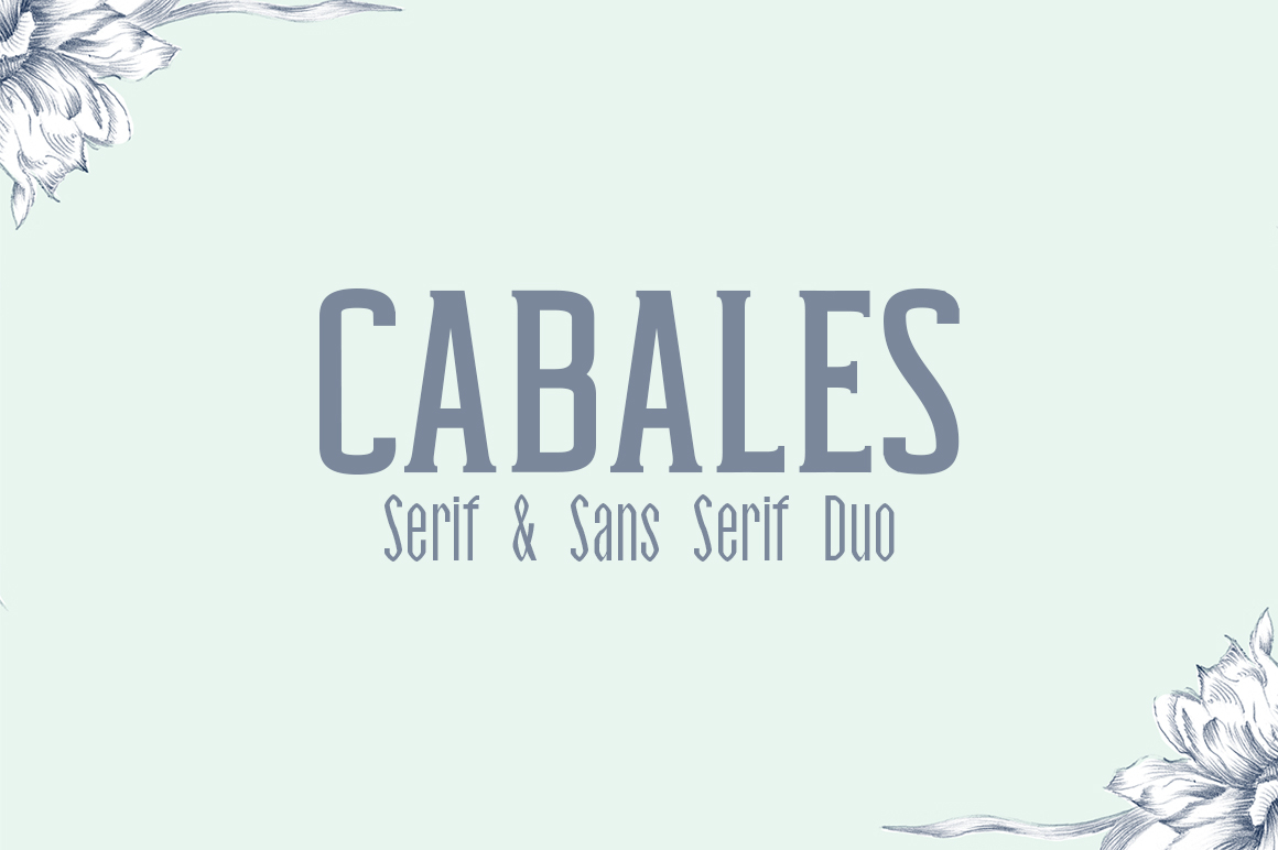 Cabales Typeface Review: Elevating Editorial Design with Dual Serif and Sans Serif Fonts