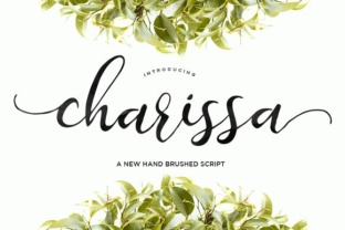 Charissa Handwritten Font Review for Crafters and Designers