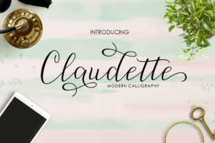 Claudette Modern Script Font Review