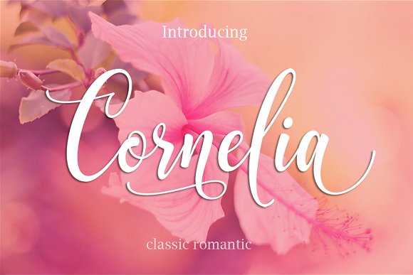 Cornelia Script Handwritten Fonts for Campaign Visuals