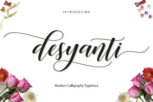 Desyanti Script: A Fresh Handwritten Typeface for Crafters