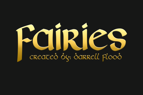 Fairies: An Elegant Celtic Style Font for Distinctive Brand Identity