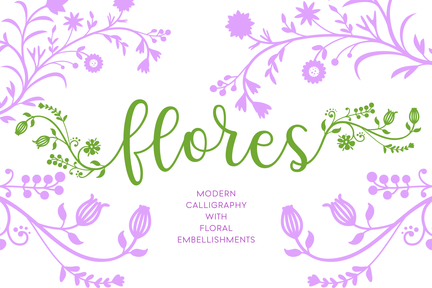 Flores Font Review: Best Script Handwritten Design