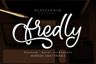 Fredly: The Beautiful Handwritten Script Font for Crafters and Brand Builders