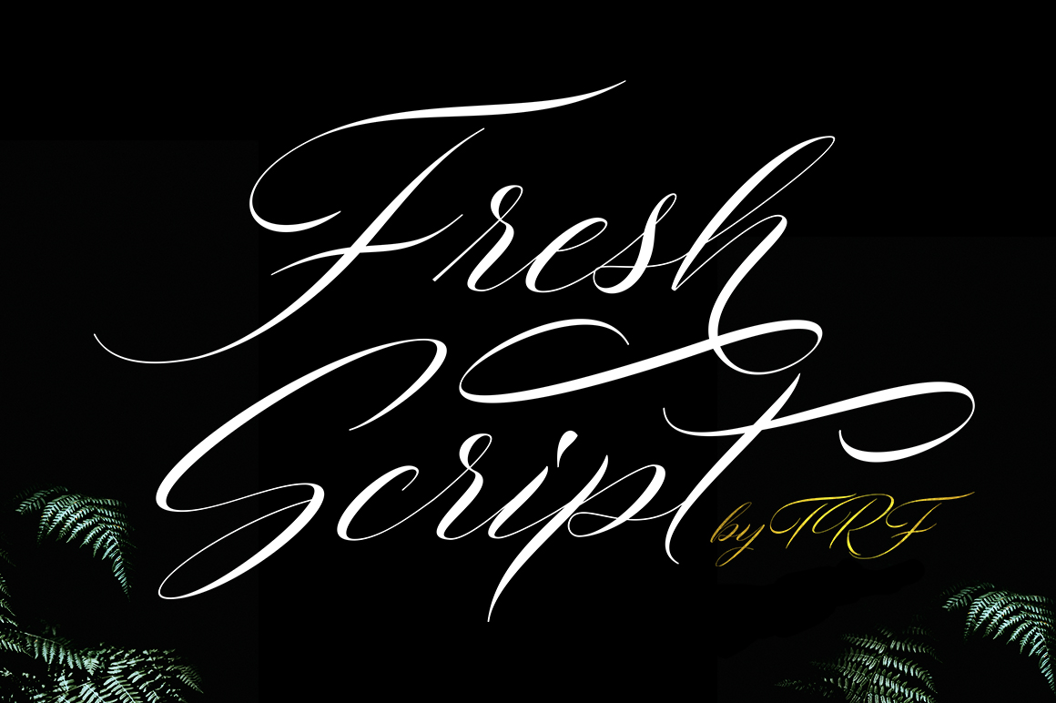Fresh Script: Elevate Your Brand With Elegant Handwritten Fonts