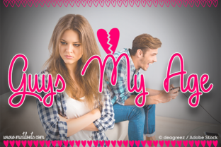 Guys My Age: A Monoline Script Font for Modern Web Design