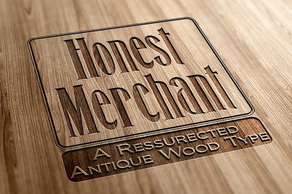 Honest Merchant Typeface Review
