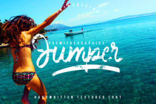 Jumper Typeface: A Bold Script Handwritten Font for Fierce Branding