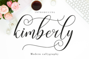 Kimberly: The Fluid Handwritten Font for Scroll-Stopping Visuals