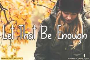 Let That Be Enough Handwritten Font for Craft Projects