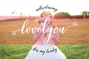 Lovelyou: A Modern Script Handwritten Font for Digital Branding