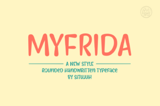Myfrida Regular: The Playful Handwritten Font for Small Business Branding