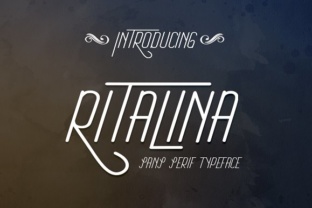 Ritalina Sans: The Playful Typeface for Consistent Brand Visuals