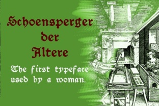 Schoensperger Der Altere: Premium Blackletter Fonts for Bold Branding