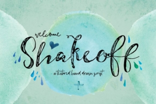 Shakeoff: A Beautiful Handcrafted Font for Editorial Design