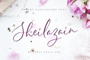 Sheilazain: Elegant Script Handwritten Fonts for Crafters