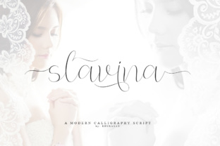Slavina Script: A Modern Handwritten Typeface for Digital Branding