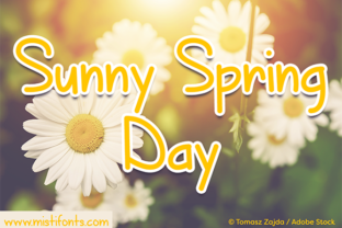Sunny Spring Day: The Handwritten Font for Warm, Engaging Web Design