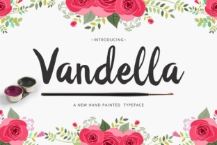 Vandella Font: A Hand-Inked Script for Authentic Brand Identity